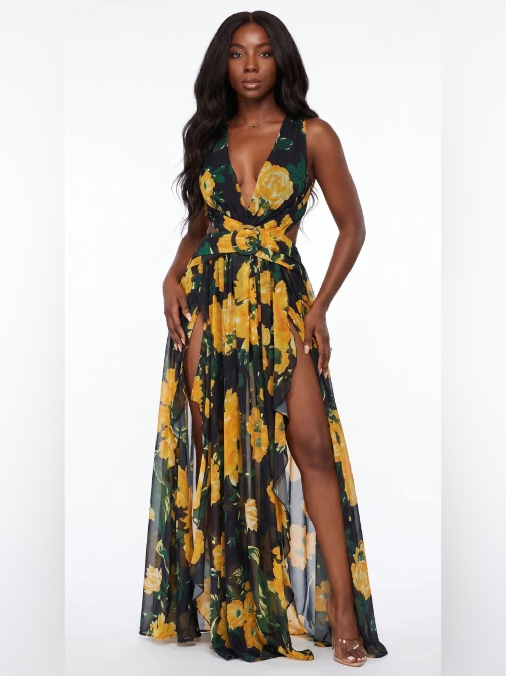 INVADING YOUR PRIVACY MAXI DRESS